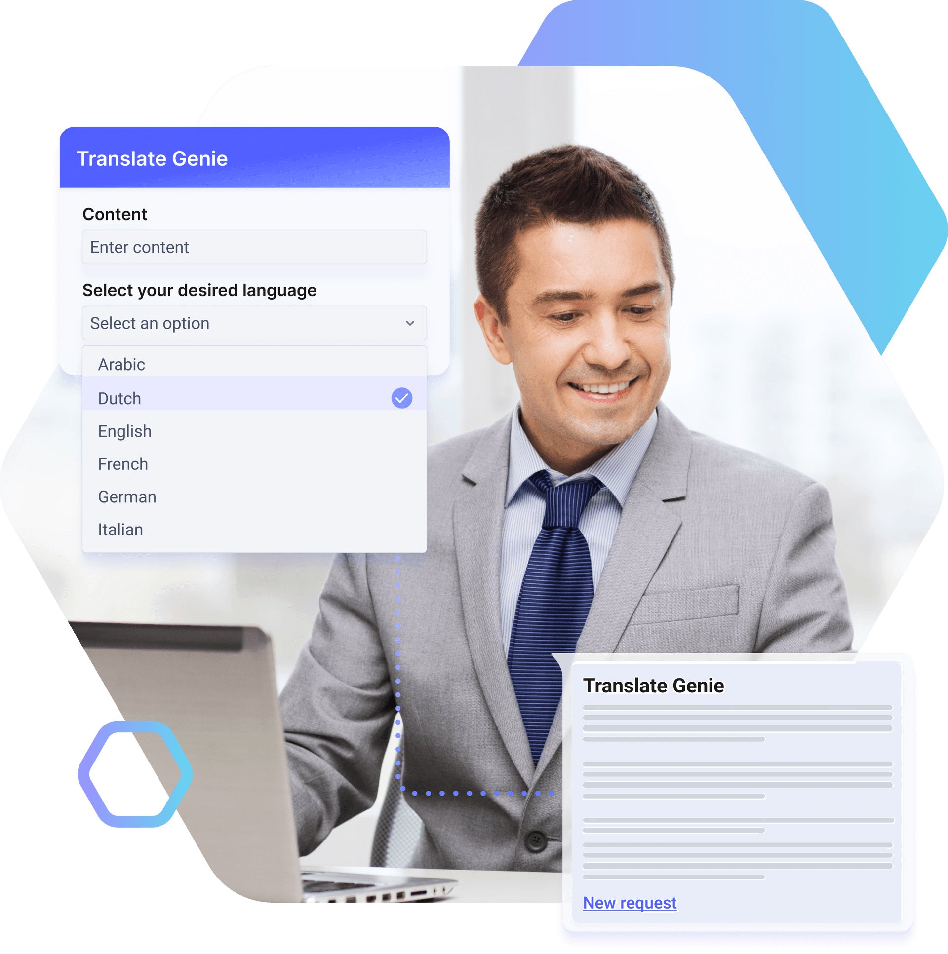 Use generative AI to quickly translate business content